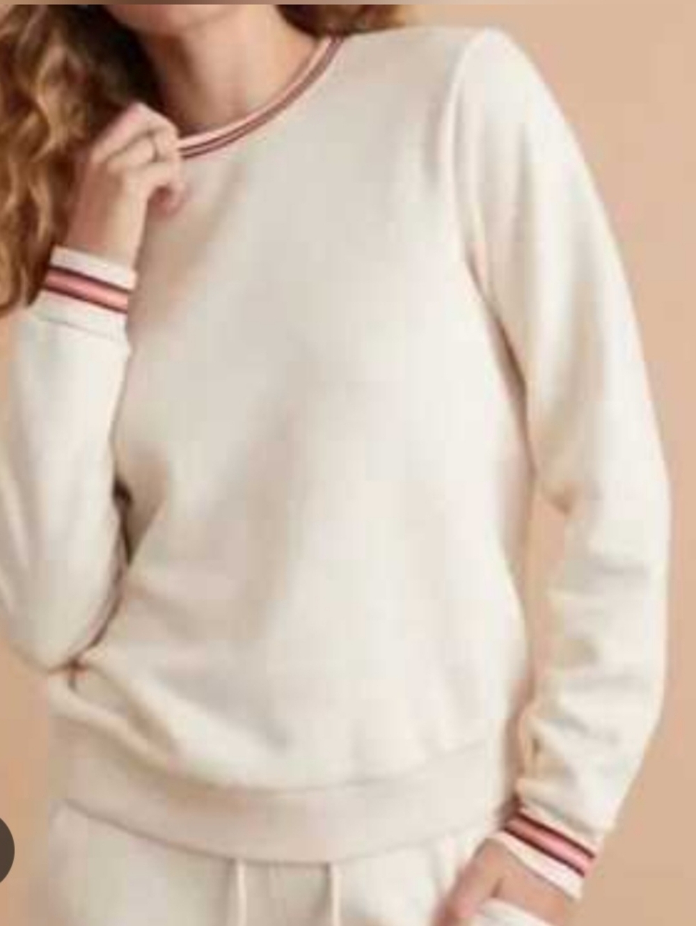 NWT Marine Layer "Anytime Sweatshirt Oatmeal" Size XS